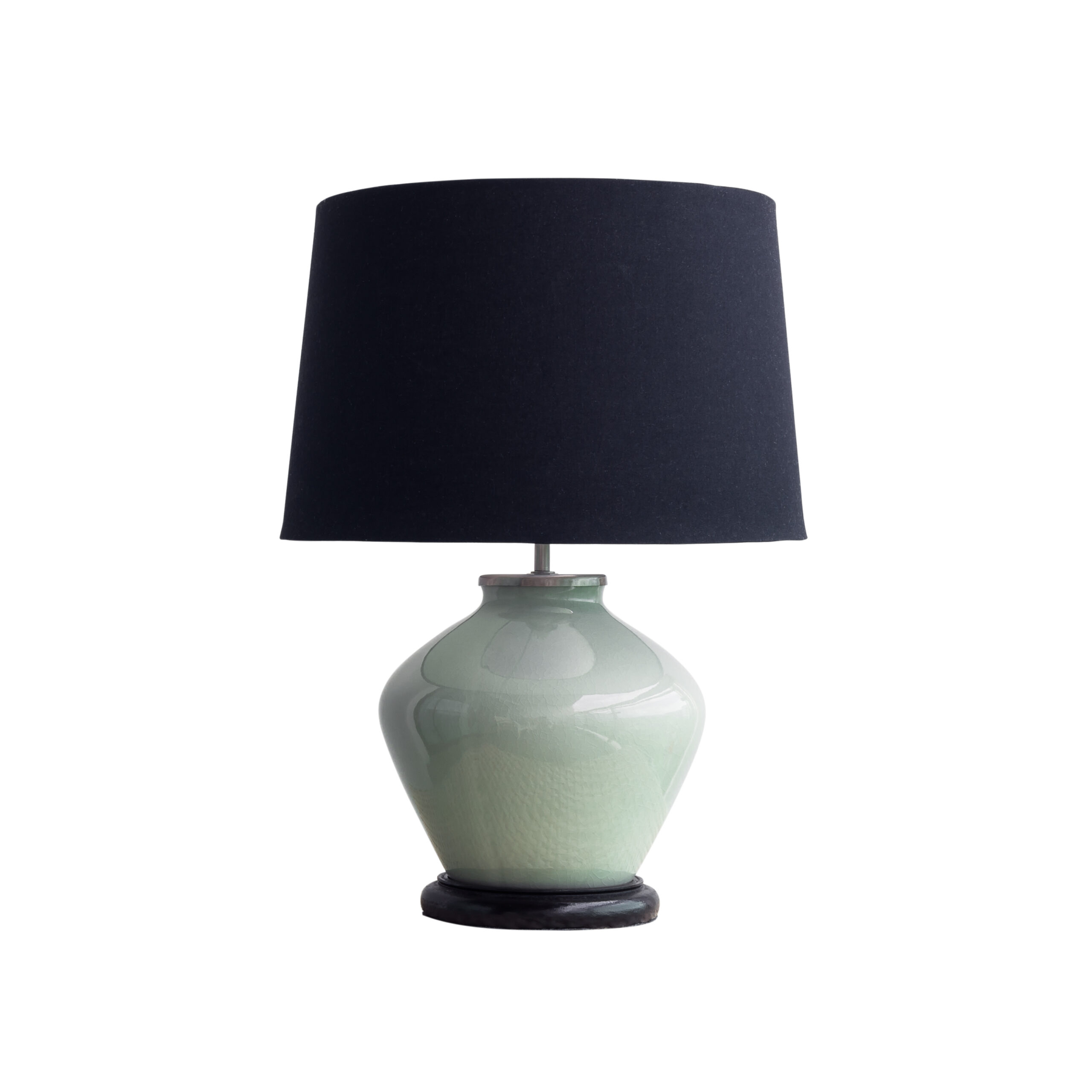 Table lamp isolated.
